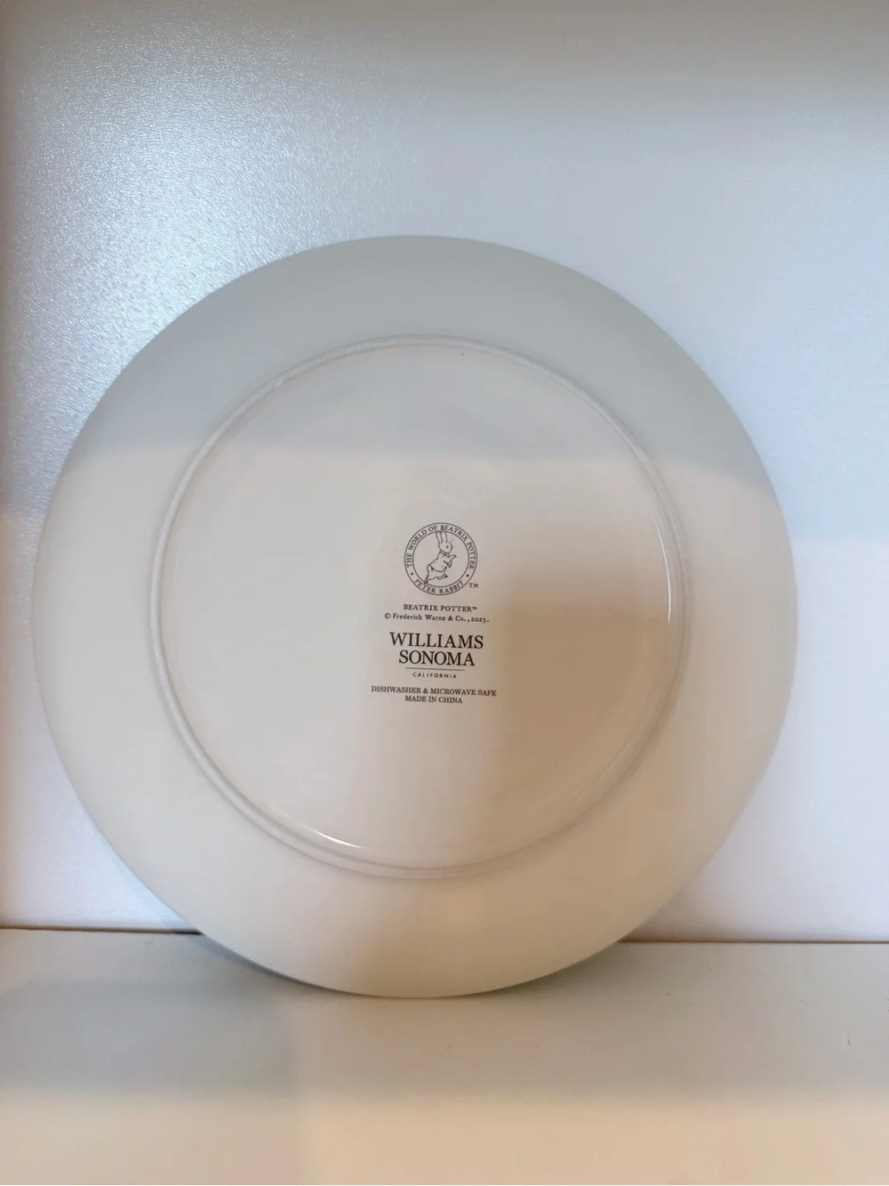 Williams Sonoma Beatrix Potter Jemima Puddle-Duck 8.5” Salad Plate 2025